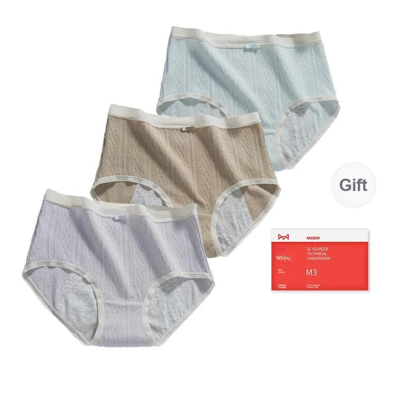 MIIOW Trend Party Series Underpants Women's Shopping Bag 3 Pack-10