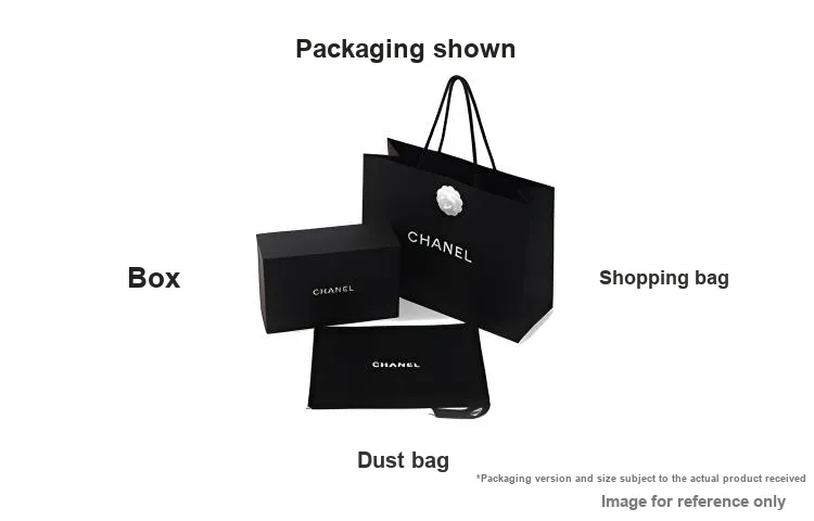 CHANEL Patent Leather Glossy Leather Box Bag, Makeup Bag, Storage Bag, Crossbody Bag, Shoulder Bag Women's White-3