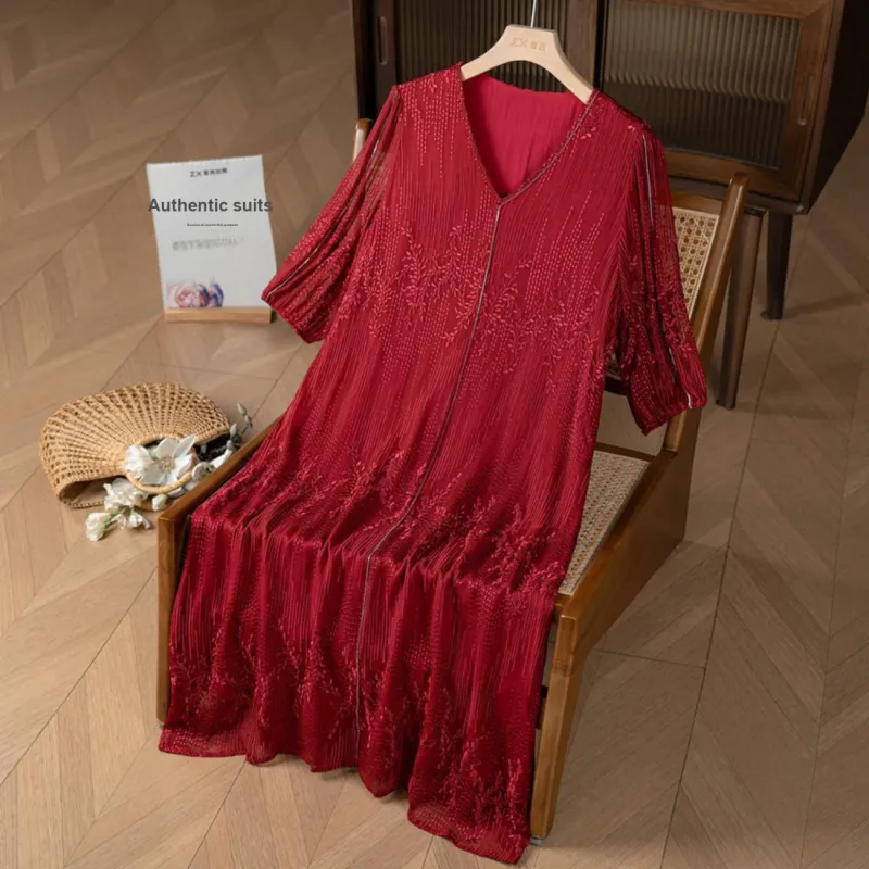 To The West Short Sleeved Dress Women's-8