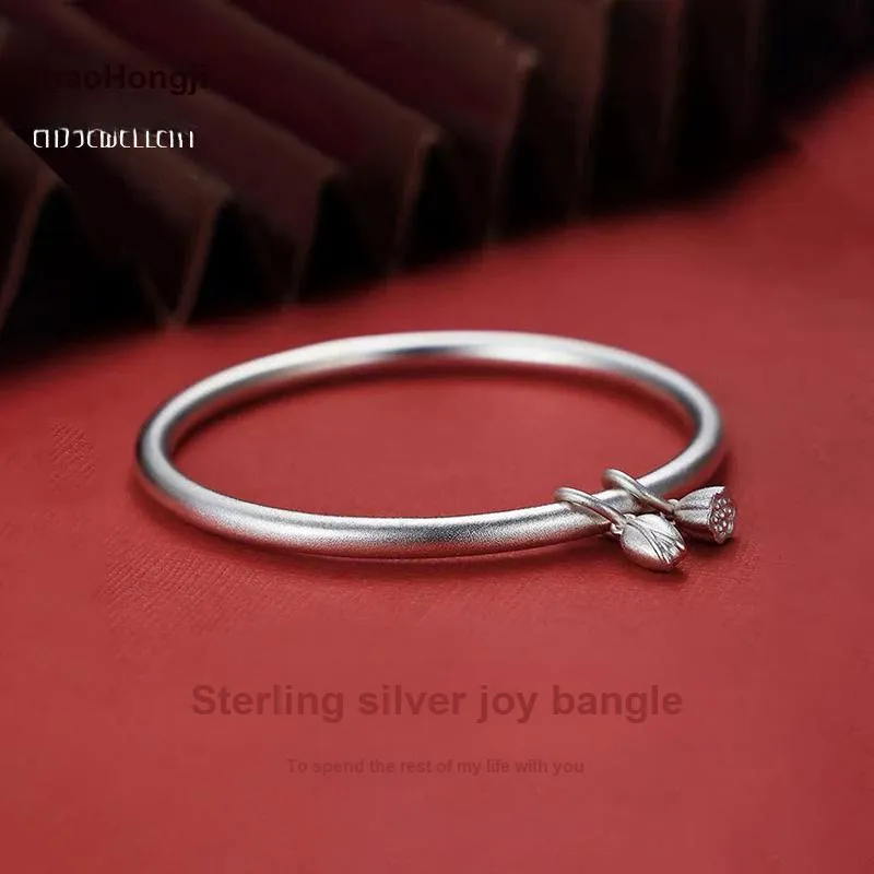CHAOHONGJI Sterling Silver Bangles Women's-1