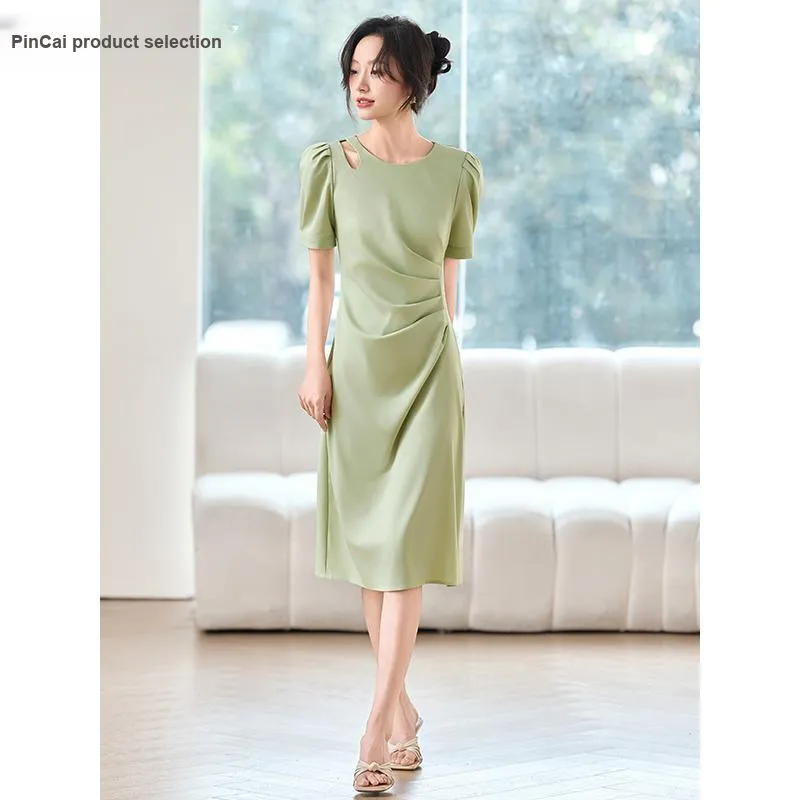 Taste The Color Short Sleeved Dress Women's-5