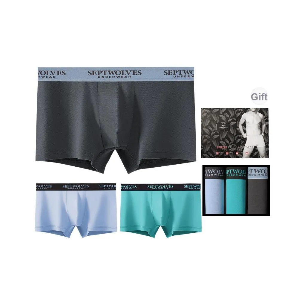 SEPTWOLVES Нижнее белье Подарочная коробка Мужской 3 упаковки