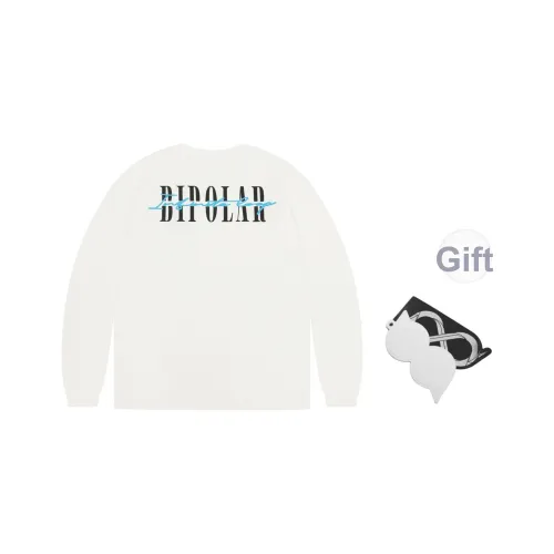 BIPOLAR Длинный рукав Т-рубашка Унисекс