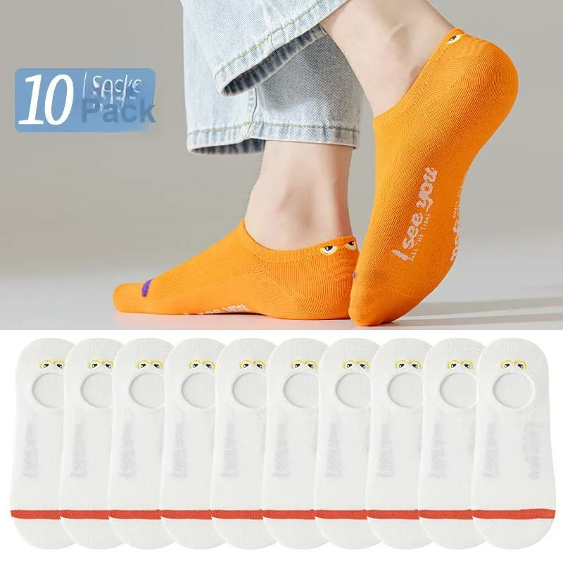 Cotton Gene No Show Socks Men's Combo Set-50