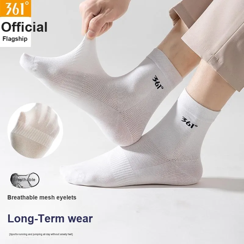 361° Mid Calf Socks Men's Combo Set-7