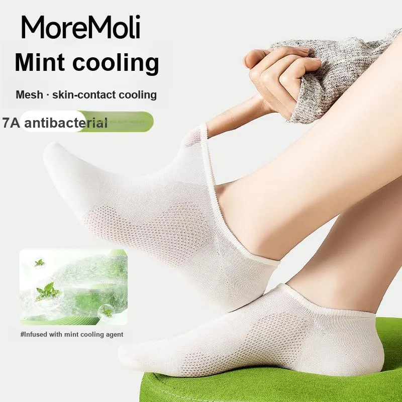 Moremoli No Show Socks Women's 3 Pack-2