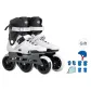 W539A White 39-40, Protective Gear Five-Piece Set