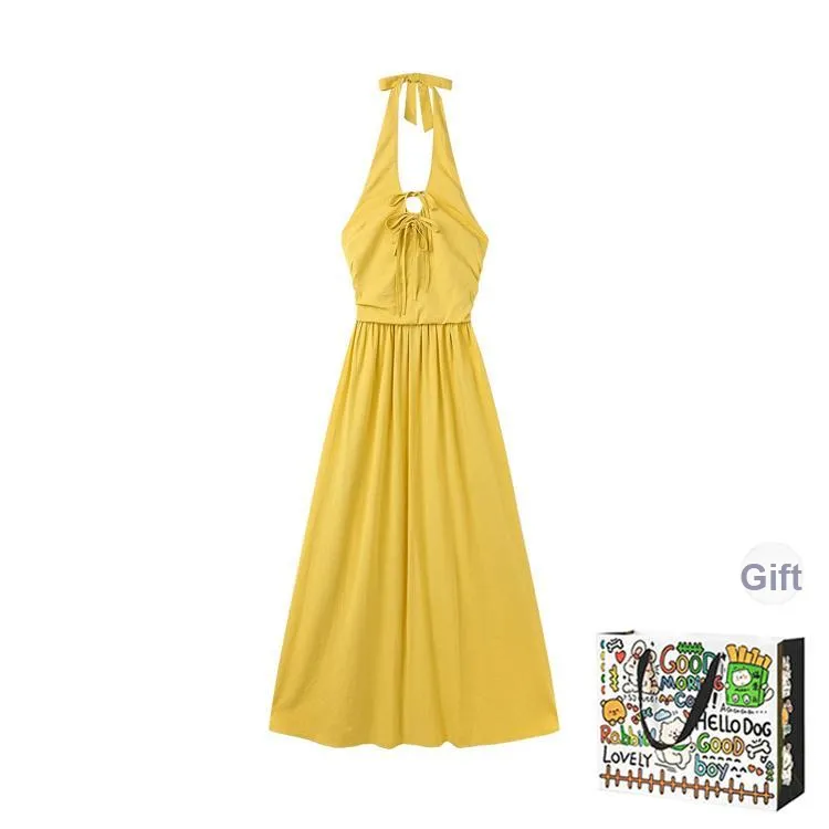 PZHK Sleeveless Dresses Women's-5