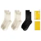 [3 Pack]2 Milk White+Black