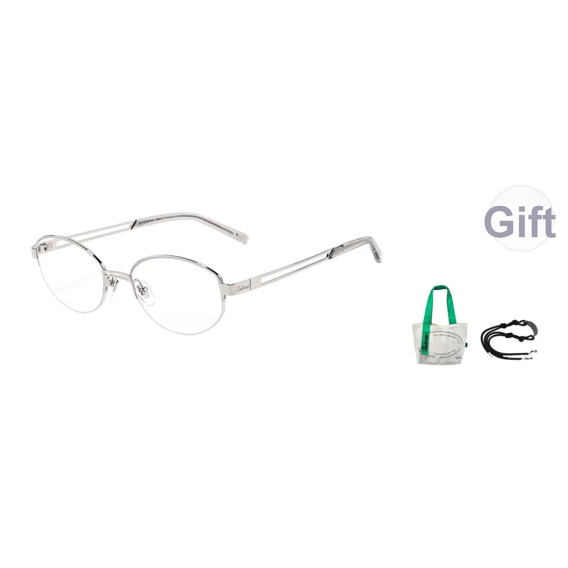 Fakeme Овал Оправы для очков Унисекс