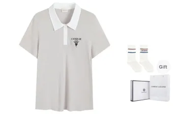 Charlie Luciano Polo Shirt Unisex Ecru