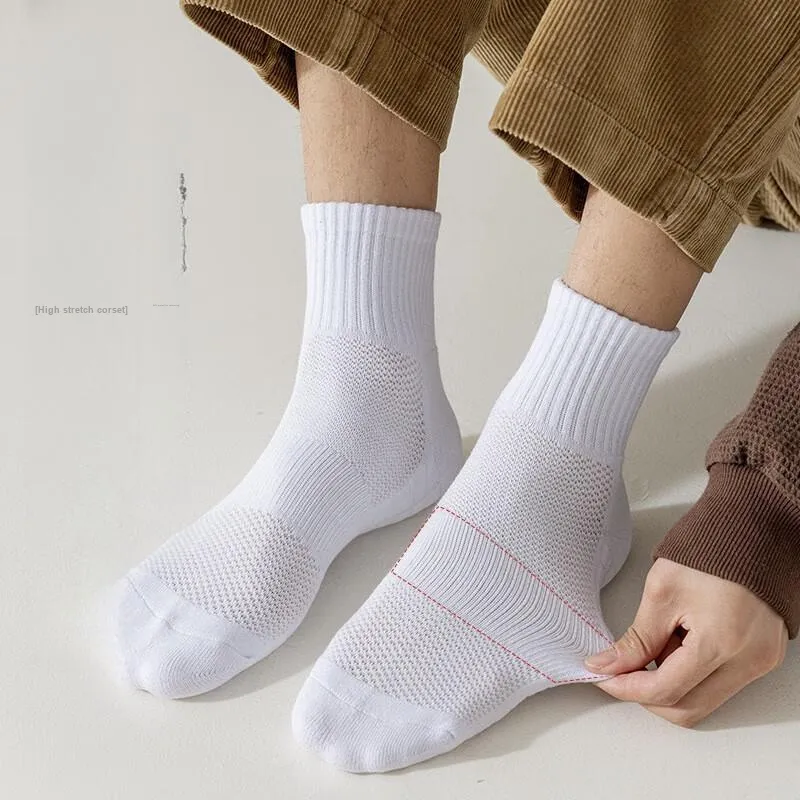 MADALLO Mid Calf Socks Men's 3 Pack-5