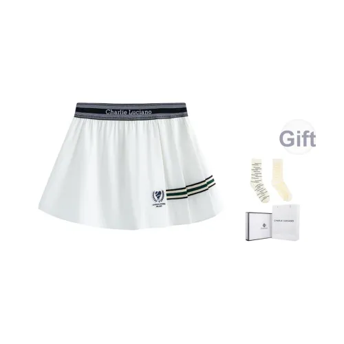 Charlie Luciano Повседневные короткие юбки Женские Белые