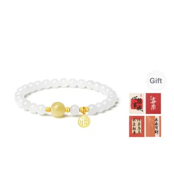SEVEN COOK Hetian Jade Bracelets White Jade Women's