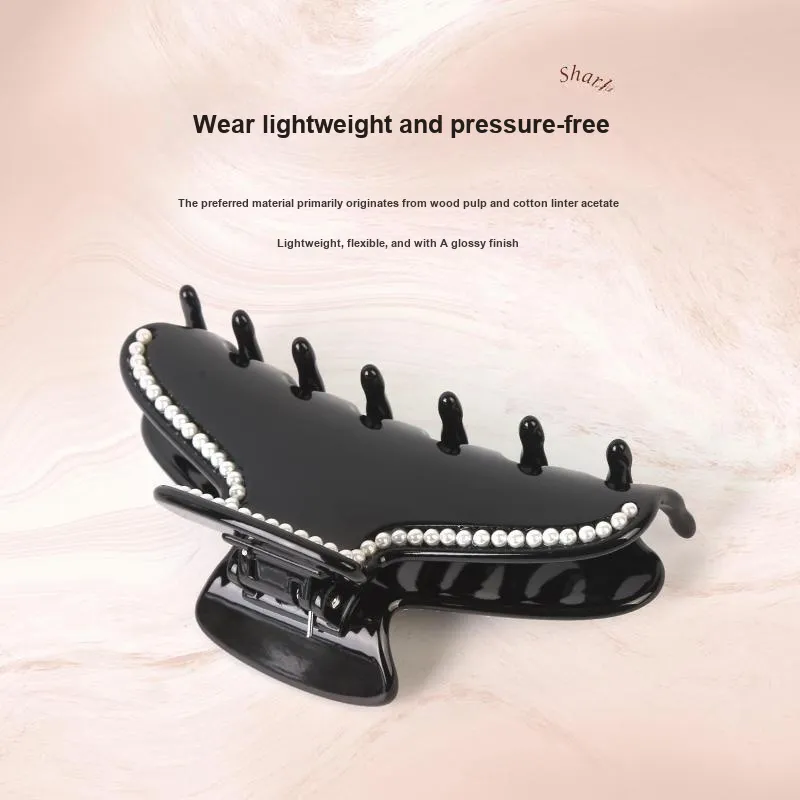 HOSUKKO Acetate Plate Hair Clips Unisex-3