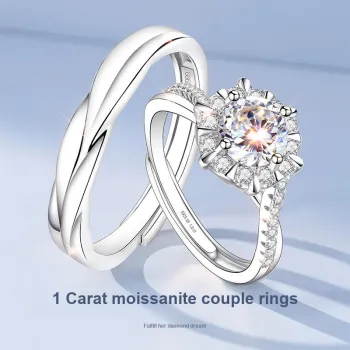 EAST BEAUTY S925 Sterling Silver Rings Unisex