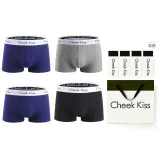 Gray+Black+Blue+Blue[100% cotton Box 4 Pack]