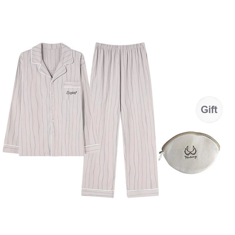 FENTENGCARE Pajama Set Men's Image Color-3