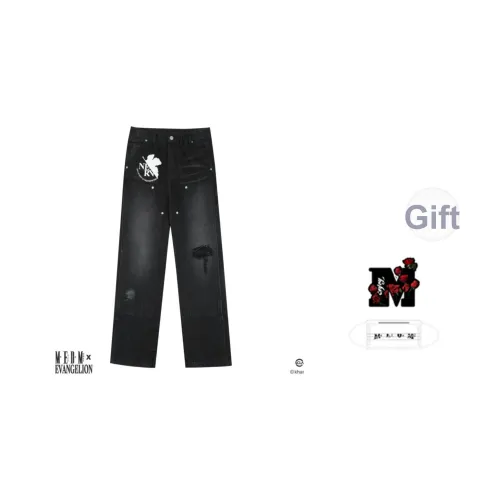 MEDM x EVA Collaboration Джинсы Унисекс