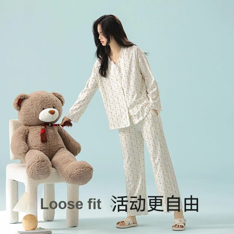 WANANNI Pajama Set Women's White-4