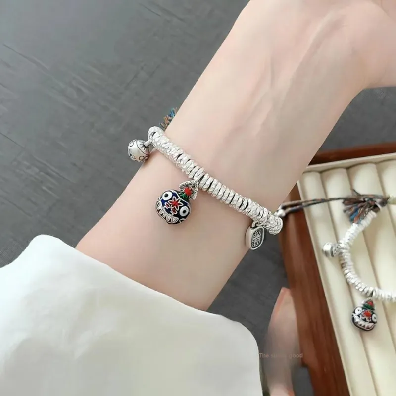 Crafts Women's 999 Fine Silver Bracelets Unisex-1