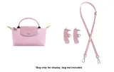 (Pink) Crossbody Shoulder Strap+[Non-Perforated]Set