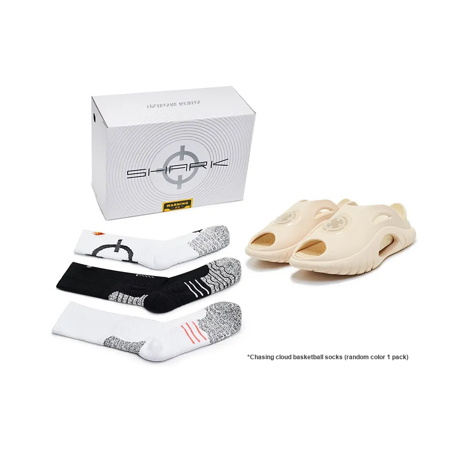 RIGORER Shark Слипоны Унисекс Пшеничный Каменный Бежевый Набор