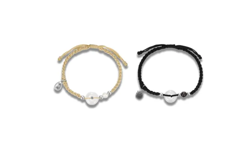 GIRATI Chalcedony Rope Bracelets Unisex-4