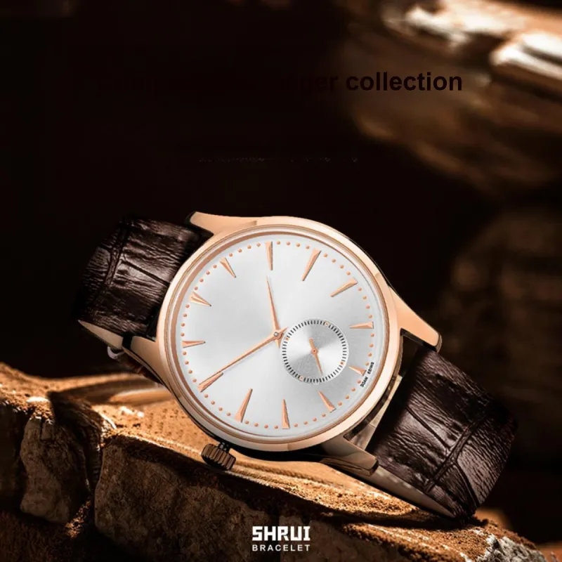 SHIRUI Ten Auspicious Symbols Compatibility Watch Band 20/21mm Genuine Leather Material-20