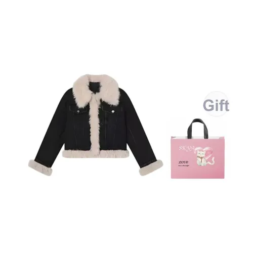 SKYA Denim Jacket Unisex Shopping Bag SKYA Деним Куртка Унисекс Сумка для покупок