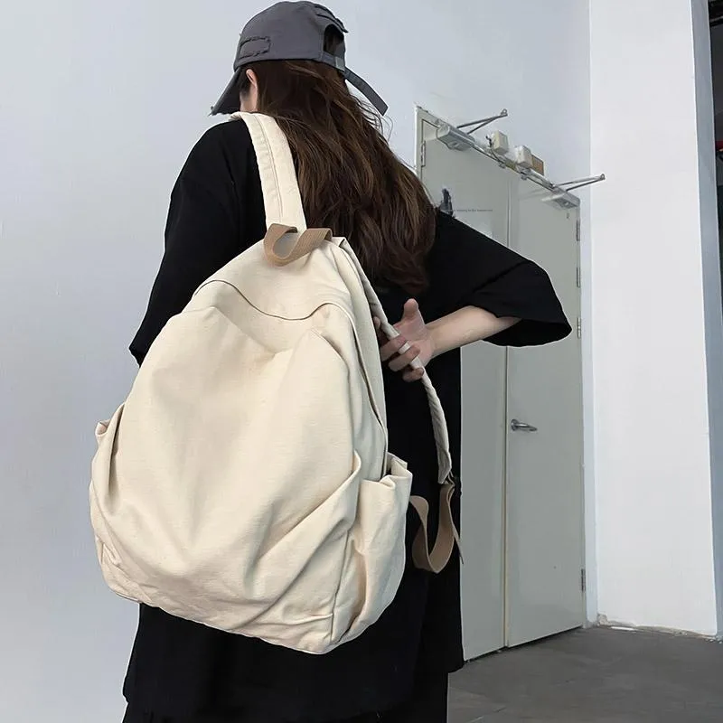 GEERDUN Canvas Backpack Unisex Multicolor-3
