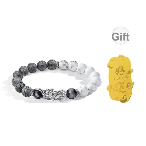 YINCHIE 999 Fine Silver Bracelets Men's