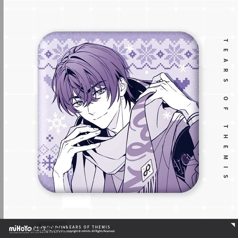 MIHOYO Tears Of Themis Warm Winter Impressions Collection, Square Badges-8