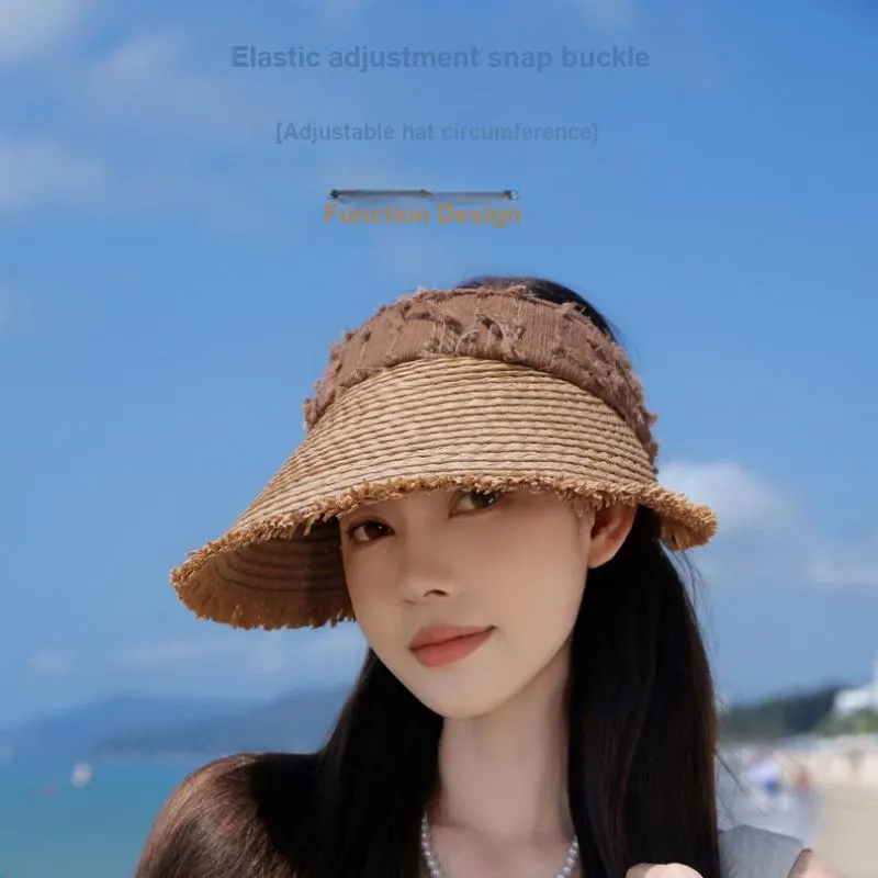 Mr. Shang Straw Woven Straw Hat Women's-2