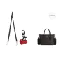 [Black Gold Two-Piece Set]Cherry Pendant+Crossbody Shoulder Strap 91-120cm