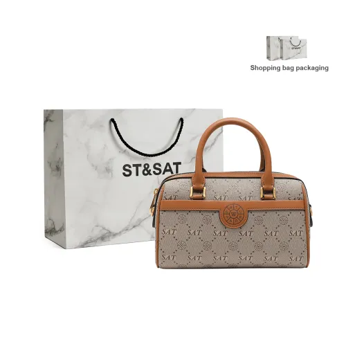 ST&SAT Handbags Brown