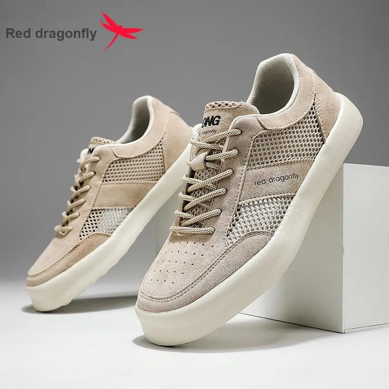 RED DRAGONFLY Cushioning, Breathable, Height Increasing Low Top Casual Shoes Men's-12