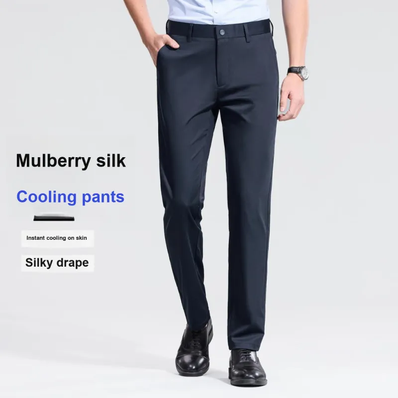 Red bean Casual Pants Men-1