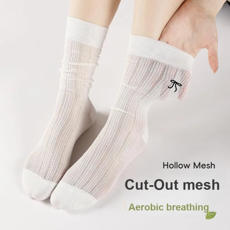 MIIOW Trend Party Series Mid-Calf Socks Women's Shopping Bag 5 Pack-66