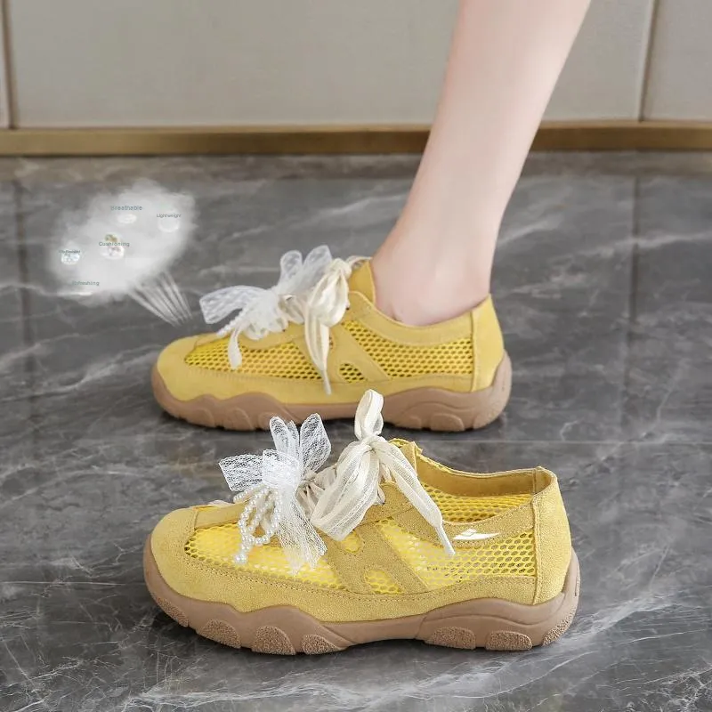 Kuding Breathable Low Top Casual Shoes Women's-1