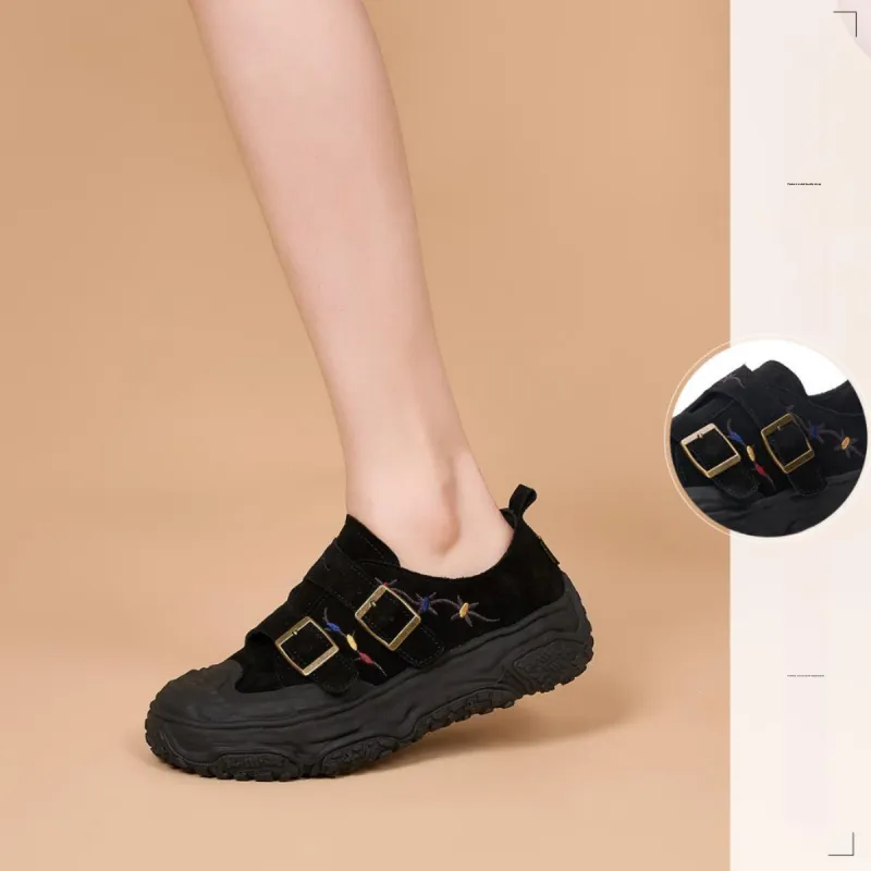 Joy&Mario Low-Top Outdoor Shoes 4cm Women's-13