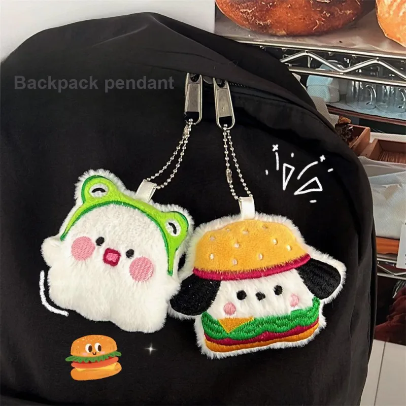 Yi Bu Kang Plush Pendants Unisex-3