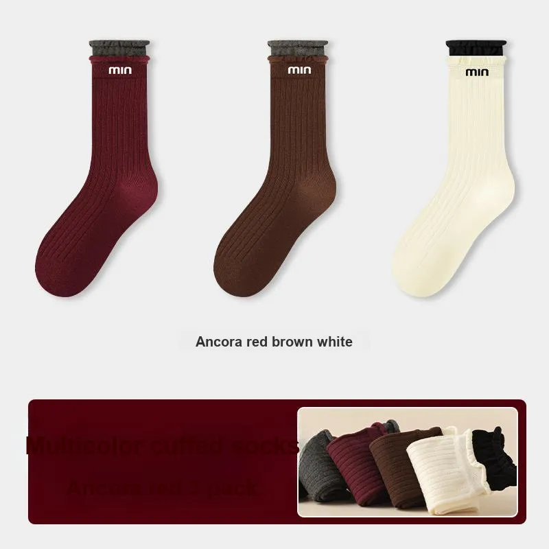 KJ Mid Calf Socks Women's 2/3 Pack-37