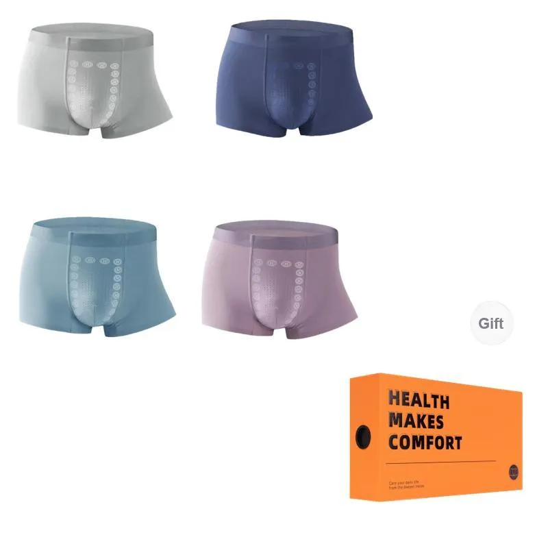 Vine Color Underpants Men's 4 Pack-2