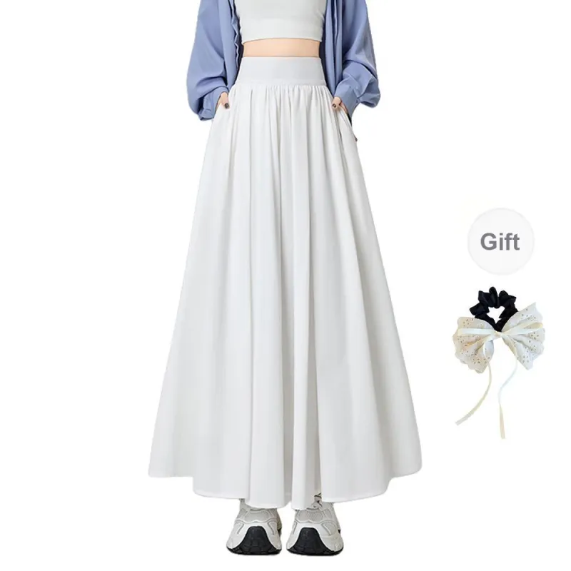 TUSHIFEI Casual Long Skirts Women's-1