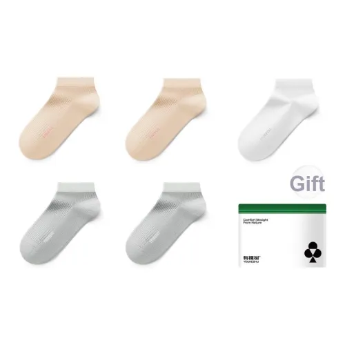 YOUKESHU Носки Подарочная Коробка Женские 5 Пачек