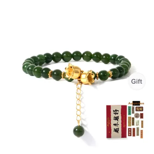 MEOBURLIY Colored Glaze Bracelets Women's