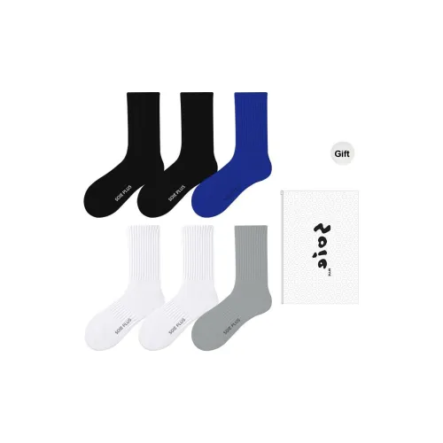 SOIE Носки Crew Унисекс Сумка для покупок Комплект Combo Set