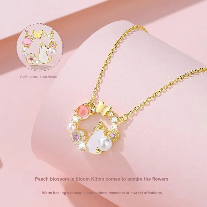 Long Fu 999 Fine Silver Necklaces Women's-4