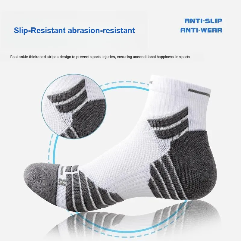 Taste The Color Mid Calf Socks Unisex 5 Pack-2
